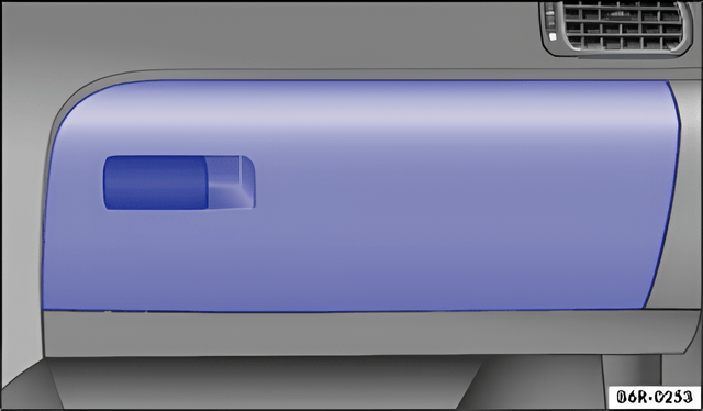 Rys. 99 Schowek po stronie pasażera